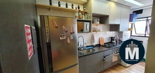 Imagem 2 de 15 de Apartamento 2 Quartos À Venda Mobiliado Com 1 Vaga - Viva Mais Barueri - Cmi615