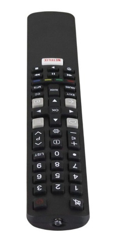 Imagen 9 de 10 de Control Compatible Con Tcl Rc208 Yli7 Smart Tv Netflix