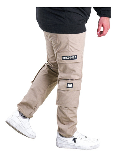 Basico Tactical Cargo Pant Beige