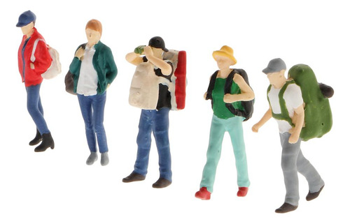 Escena De Diorama De 1/64 Figuras, Modelo Hiker C, Multicolo