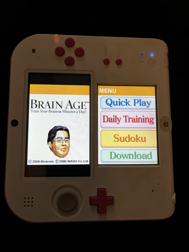 Videojuego Brain Age Train Your Brain Nintendo Ds Usado (Usado)