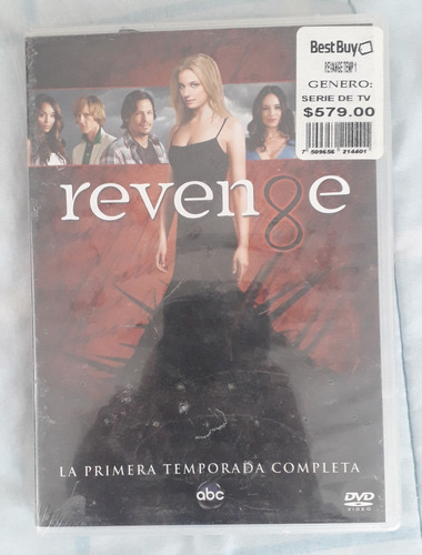 Serie Revenge Dvd Video Temporada 1 Abc 2011