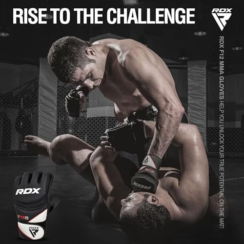 Rdx Maya Hide Leather Mma Guantes Ufc Cage Fighting Sparring