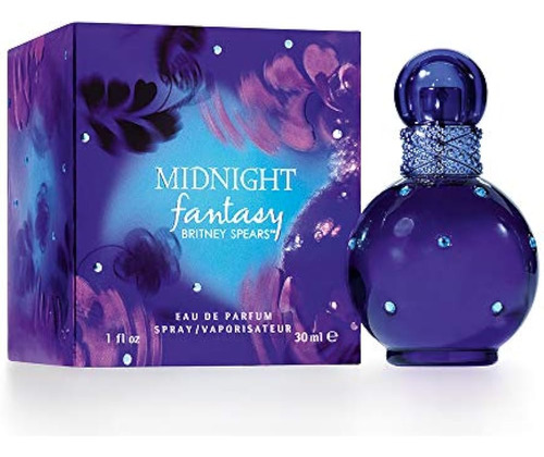 Midnight Fantasy De Britney Spears Eau De Parfum Spray 1 Onz