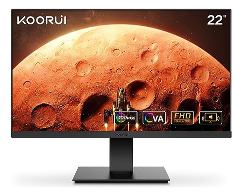 Koorui Monitor Monitor De Juegos De 21,5 Pulgadas Fhd 1080p