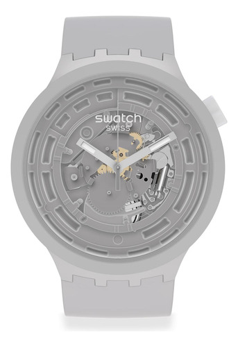 Reloj Swatch C-grey Sb03m100 Gris