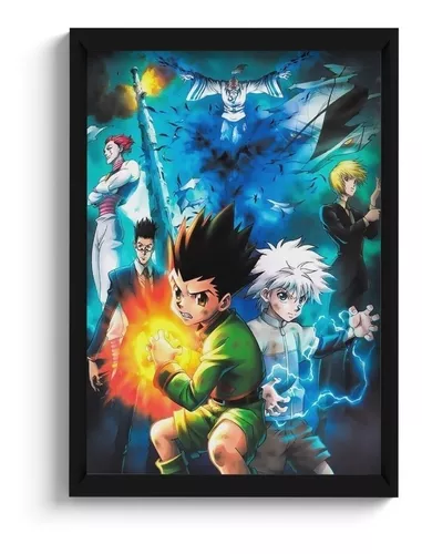 Original Hunter x Hunter Leorio & Kurapika Anime Cel