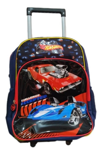 Mochila Rodinha G Hot Wheels Alça Luxcel Ic38255hw