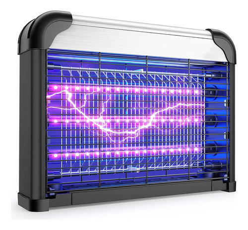 Oneto Lampara Mata Mosquitos Eléctrico 20w 3 Led Luces Repelente Mosca Atrapa, Mejora Lampara Antimosquitos Led Para Interiores Sostenible Y Bajo Consumo, Mata Mosquitos De Alto Voltaje 3800w