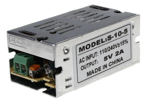Fonte Chaveada 2a 5v Bivolt S-10-5 10w