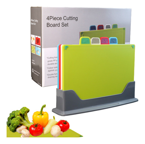 Tablas Para Picar Alimentos Ecomlab Cocina 4 Tablas Con Base