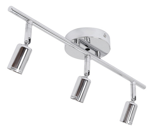 Refletor De Teto J 3 Light Chrome Steel Gu10 Spotbar Ow5j