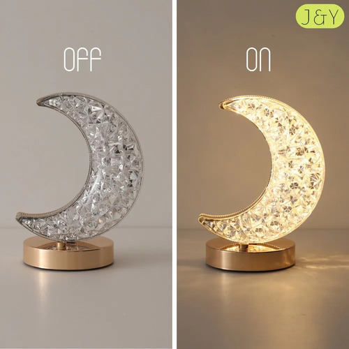 Lámpara De Mesa Led Moon, Decoración Infantil, Luz Nocturna