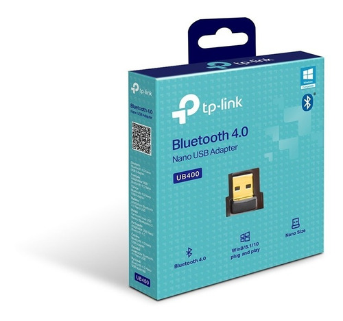 Imagen 1 de 3 de Tp-link, Nano Adaptador Usb Bluetooth Versión 4.0, Ub400