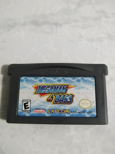 Mega Man Y Bass Game Boy Advancé Original 