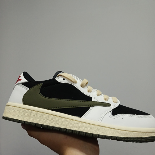 Jordan 1 Travis Scott Olive Low Verdes (Usado)