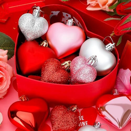 Adornos En Forma De Corazón N5 Para El Día De San Valentín,