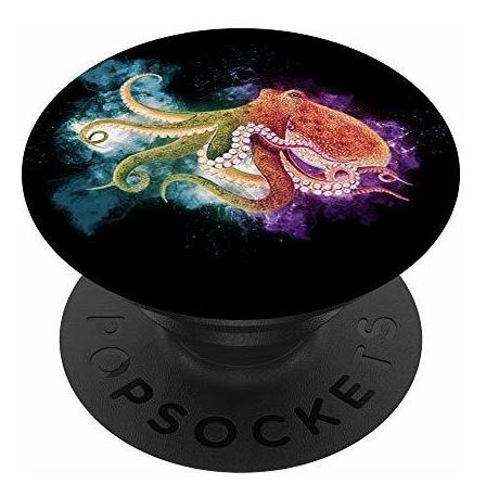 Octopus Diseño Popsockets Popgrip: Grip Para Flzqu