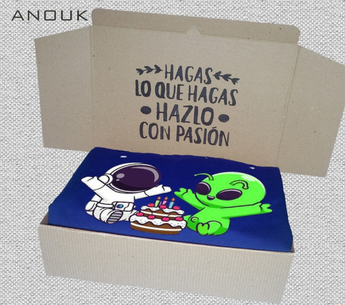Imagen 2 de 10 de Buzo Hoodie Personalizado Saco Astronauta Y Alien Unisex