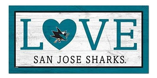 Fan Creations Nhl San Jose Sharks - Cartel De Amor Unisex D