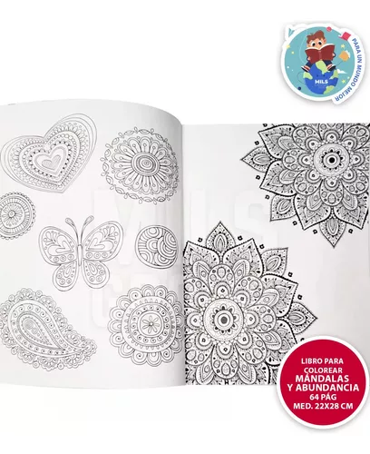 100 páginas para colorear de mandalas para adultos -  México