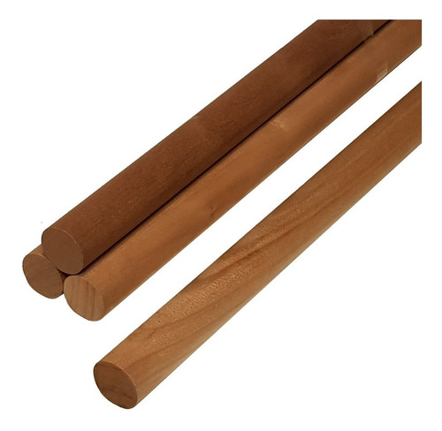 Imagen 1 de 2 de Barras De Madera , Lisas, 20mm X 1mt , 4 Barras
