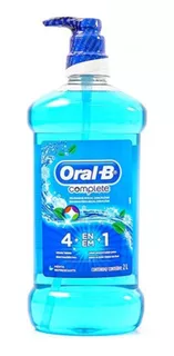 Enxaguante Bucal Complete 4 Em 1 Menta S/ Álcool 2l Oral-b