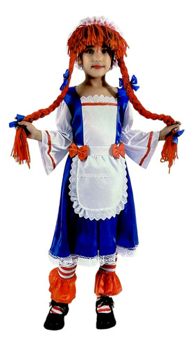 Disfraz Para Niña Muñeca De Trapo Fiestas Hallowen #2