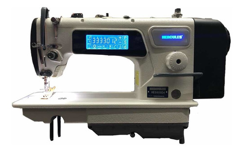 Imagen 4 de 4 de Maq Coser Recta Electrónica Corte Hilo Auto Levanta Pie Led