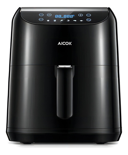 Freidora De Aire Aicok 5.5l 6 Programas Panel Táctil -fa4156 Color Negro