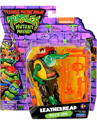 Figura Leatherhead Tortugas Ninja