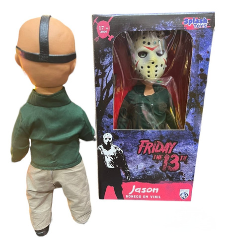 Boneco Jason Sexta-feira 13 Em Vinil + Brinde