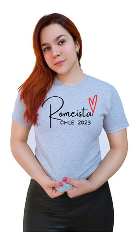 Polera Romeo Santos 100%algodón Familiar Romeista 2023 621