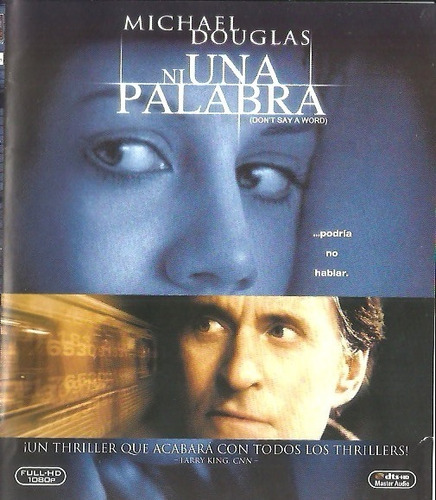 Ni Una Palabra | Blu Ray Michael Douglas Película Nuevo