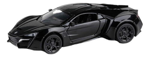 Lykan Hypersport Negro (luces Y Sonido) 1/30