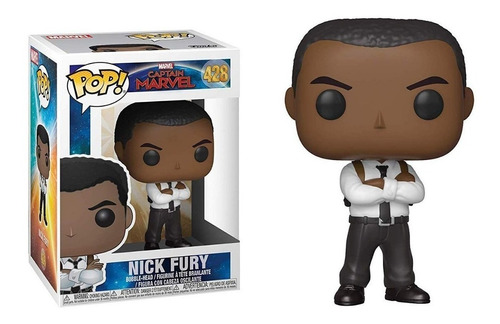 Figura Funko Pop Nick Fury 428 Capitana Marvel Original Edu