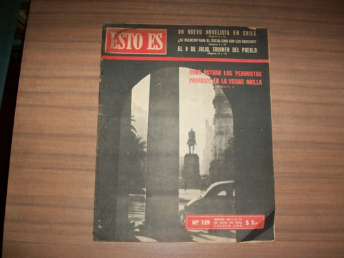 Revista Esto Es Nº 129 Julio 1956