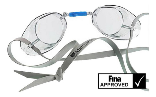 Gafas de natación Swedish Classic Malmstem de color transparente