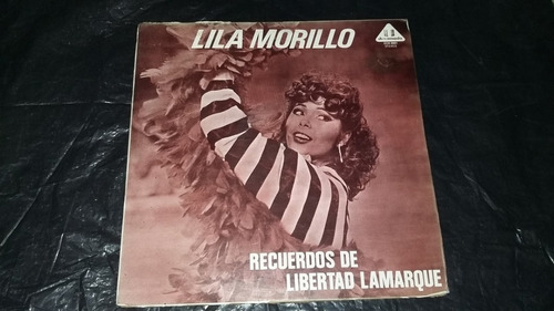 Lila Morillo Recuerdos De Libertad Lamarque Lp Bolero