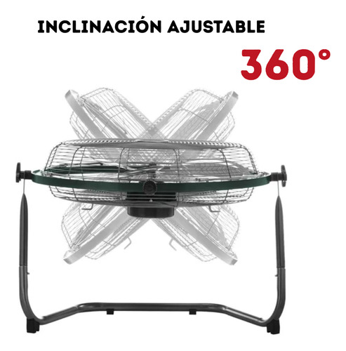 Ventilador De Piso Orbital Masterforce De 20puLG Metal Cantidad De Aspas 3 Estructura Plateado Aspas Plateado Diámetro 50 Cm Frecuencia 60 Hz Material De Las Aspas Aluminio