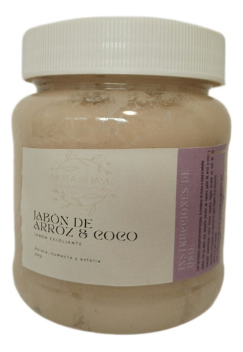 Jabón De Arroz Y Coco (aclarante Y Exfoliante, Facial/corpo)