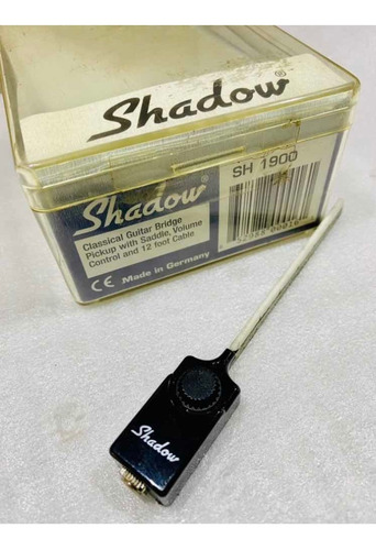 Raridade Captador Violao Shadow Sh1900 Novo Original