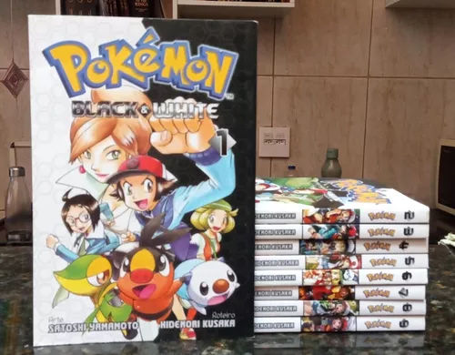 Pokémon Black White N°: 07, 08, 09 pokemon NOVO LACRADO Mangá PT BR