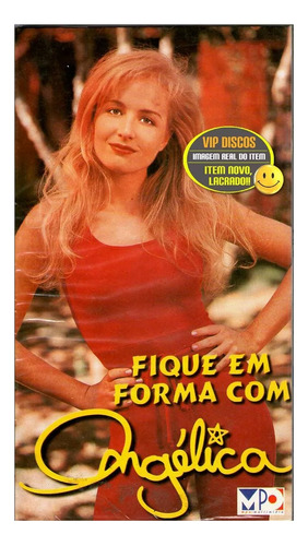 Vhs Angélica Fique Em Forma - Não Saiu Em Dvd - Lacrado Raro