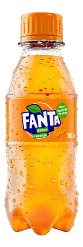 Refrigerante de Laranja Fanta Pet 200ml