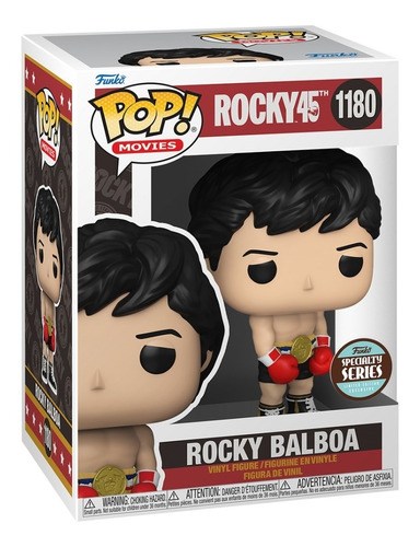 Funko Pop Rocky 45th Rocky Balboa Specialty Series