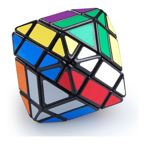 Rombic Icosaedro (scopperil) Puzzle Cubo Negro