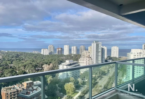 Apartamento En Venta De 1 Dormitorio En Gala Vista, Av Roosevelt, Punta Del Este, Parada 5