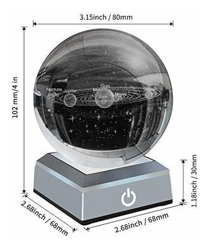 Pèndulo De Newton Erwei Modelo De Sistema Solar 3d Bola De