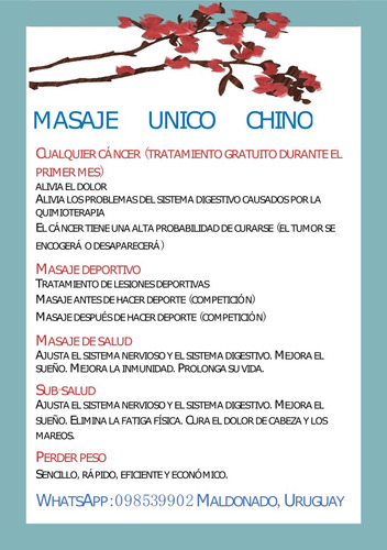 Imagen 2 de 2 de Masaje Chino Alivia Y Cura Rápidamente Cualquier Dolor